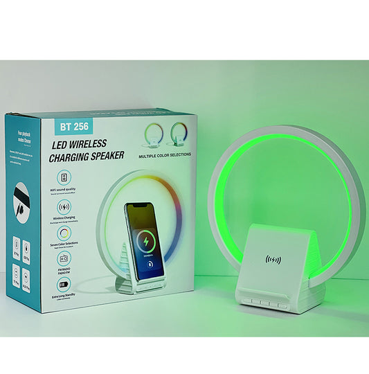 PARLANTE CARGA INALAMBRICA LED